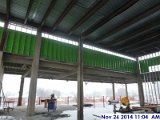 Installed sheet rock at the lower roof Facing West.jpg